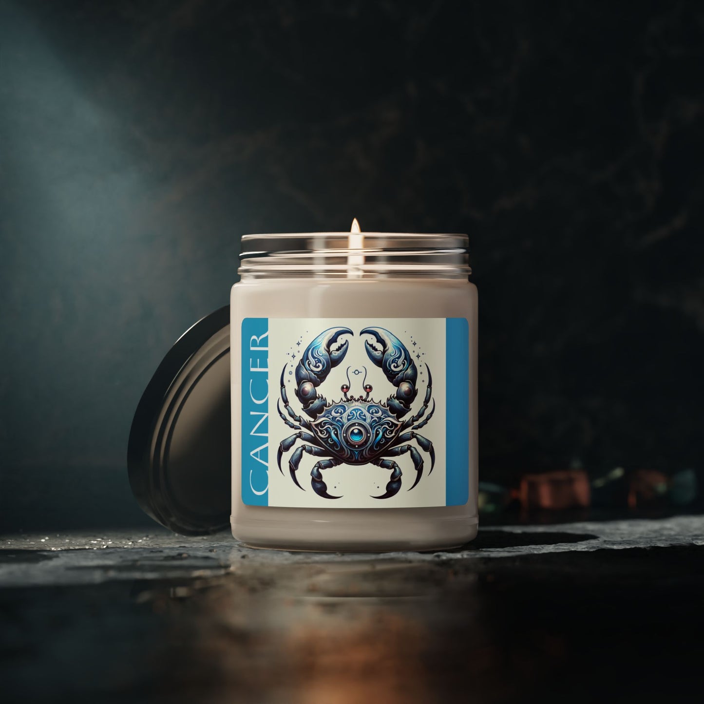 Cancer Zodiac Scented Soy Candle