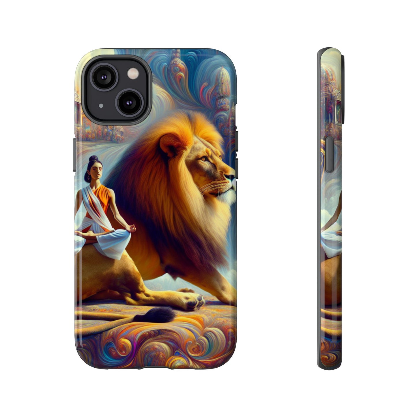 Leo Meditation Phone Case | Tough Cases
