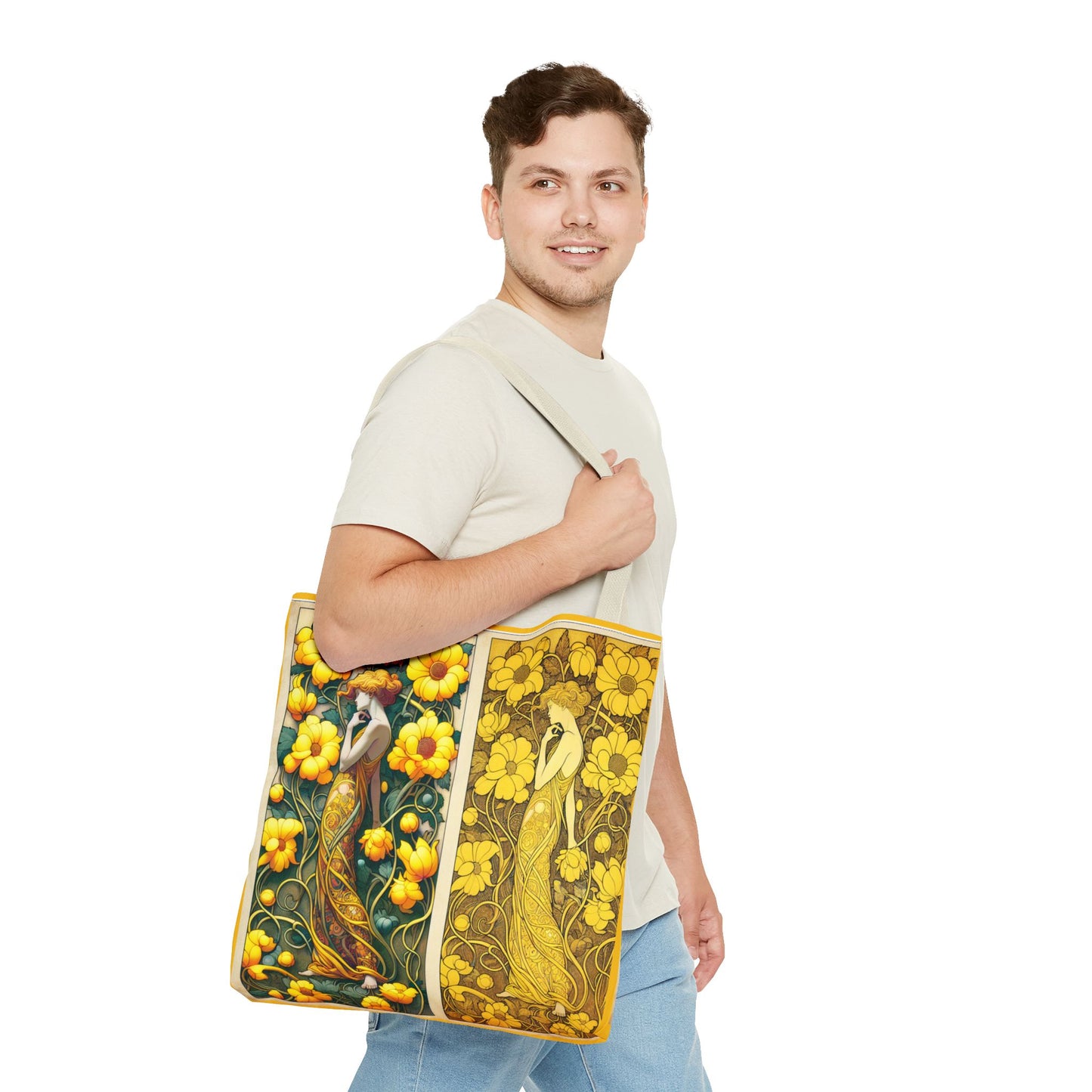 Buttercups Artful Art Gifted Yoga Bag Personal Weekender Tote Bag Personal-Tote-Gift Astrology Gifte d for Birthday