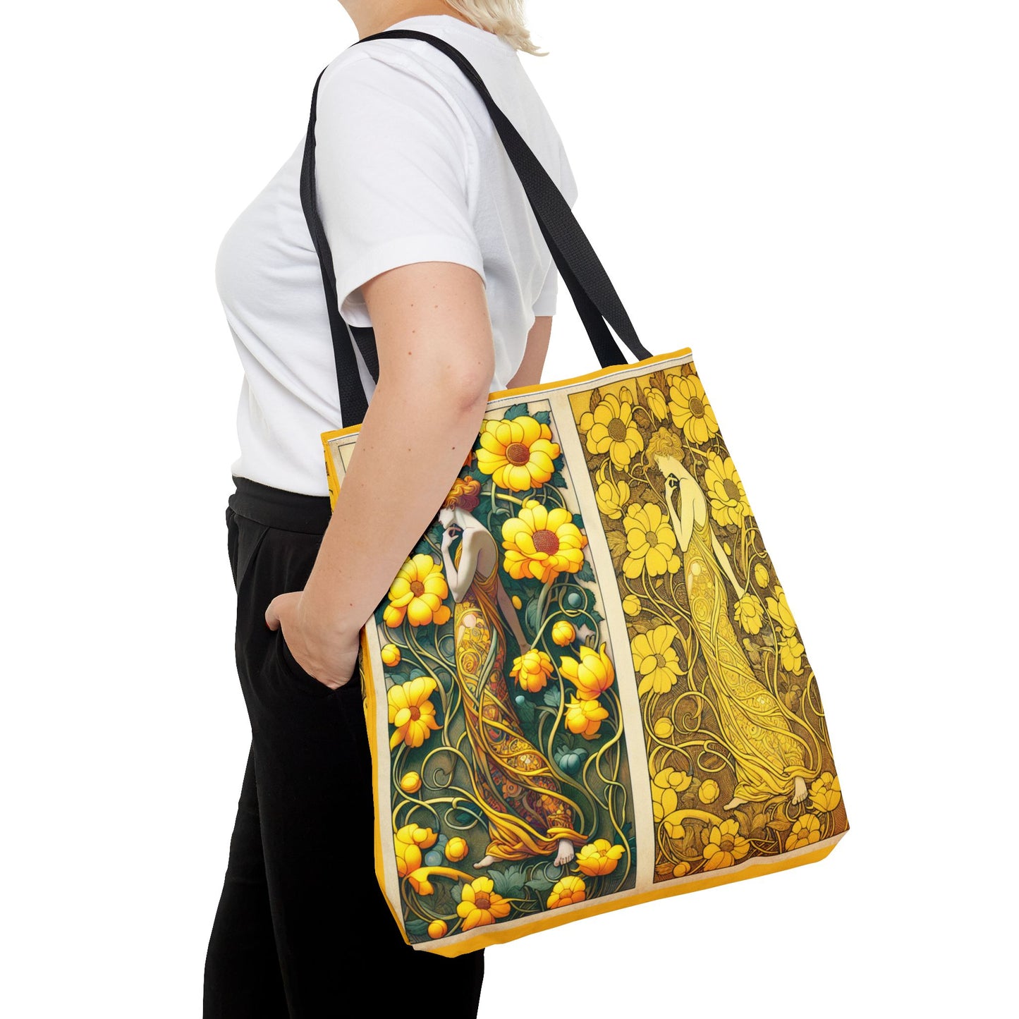 Buttercups Artful Art Gifted Yoga Bag Personal Weekender Tote Bag Personal-Tote-Gift Astrology Gifte d for Birthday