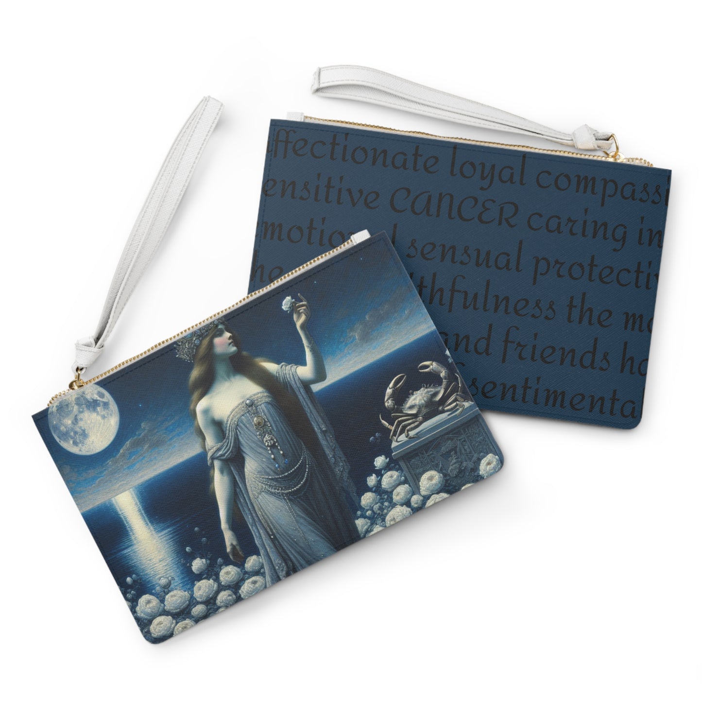 Cancer Zodiac Clutch Bag