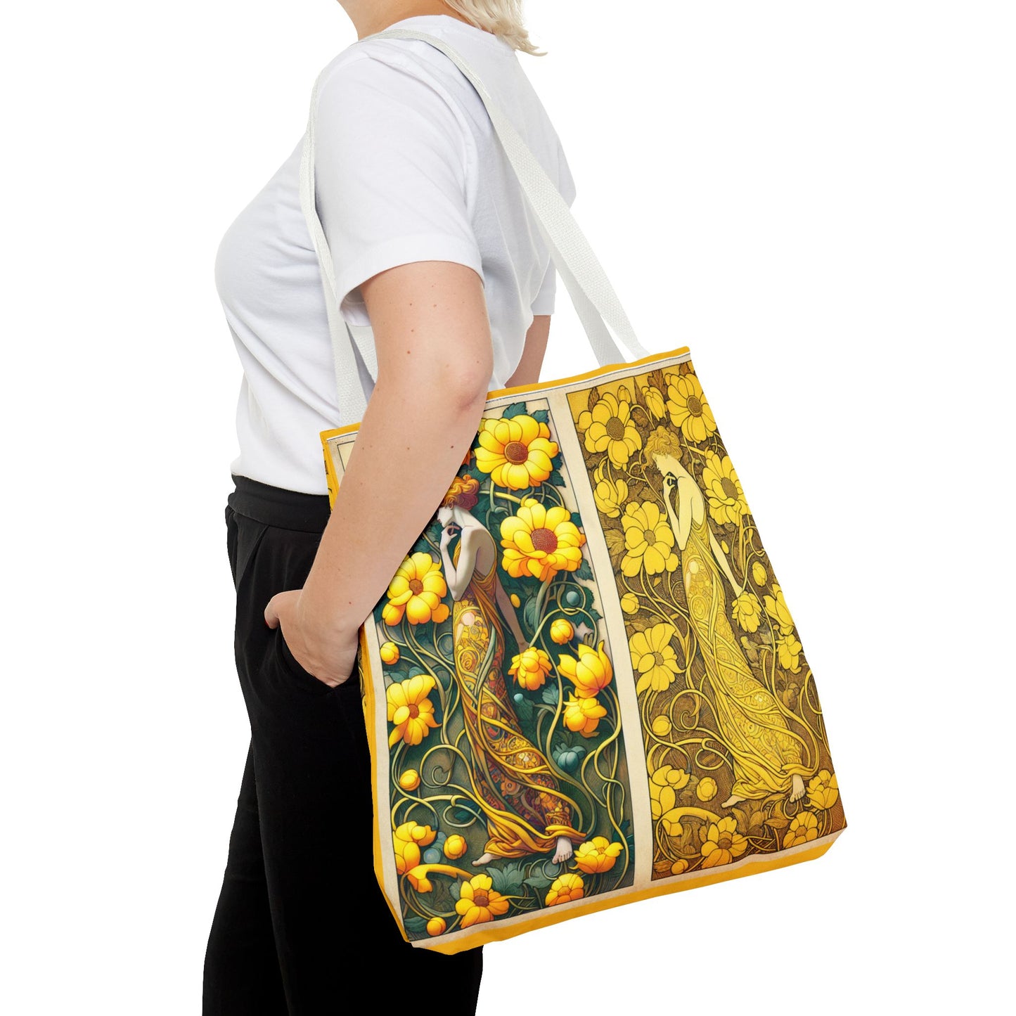 Buttercups Artful Art Gifted Yoga Bag Personal Weekender Tote Bag Personal-Tote-Gift Astrology Gifte d for Birthday