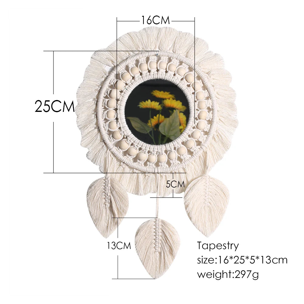 Macrame Wall Mirrors