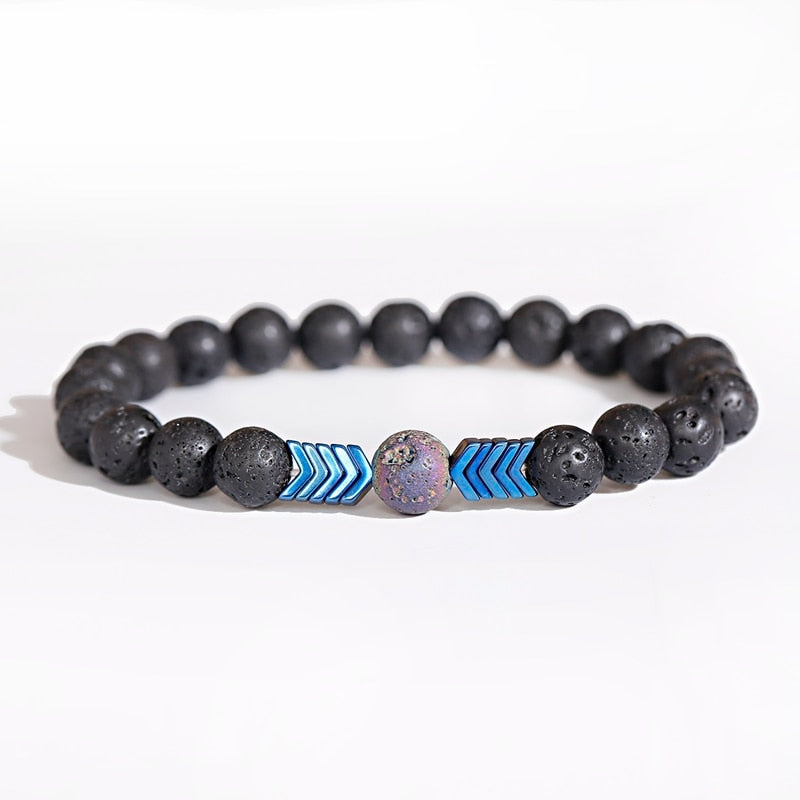 Sacred Arrow Lava Stone Diffuser Bracelet