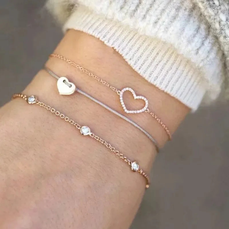 Boho Geometric Bracelet & Bangle Set