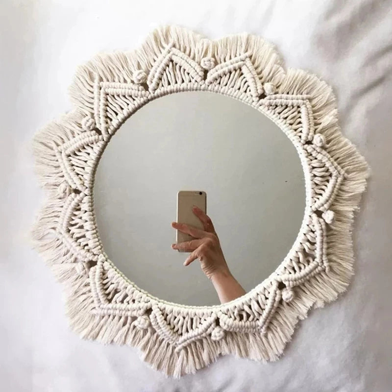 Macrame Wall Mirrors
