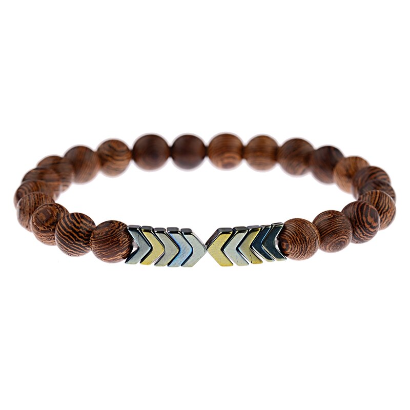 Sacred Arrow Lava Stone Diffuser Bracelet