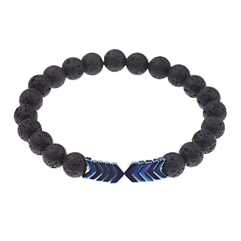 Sacred Arrow Lava Stone Diffuser Bracelet