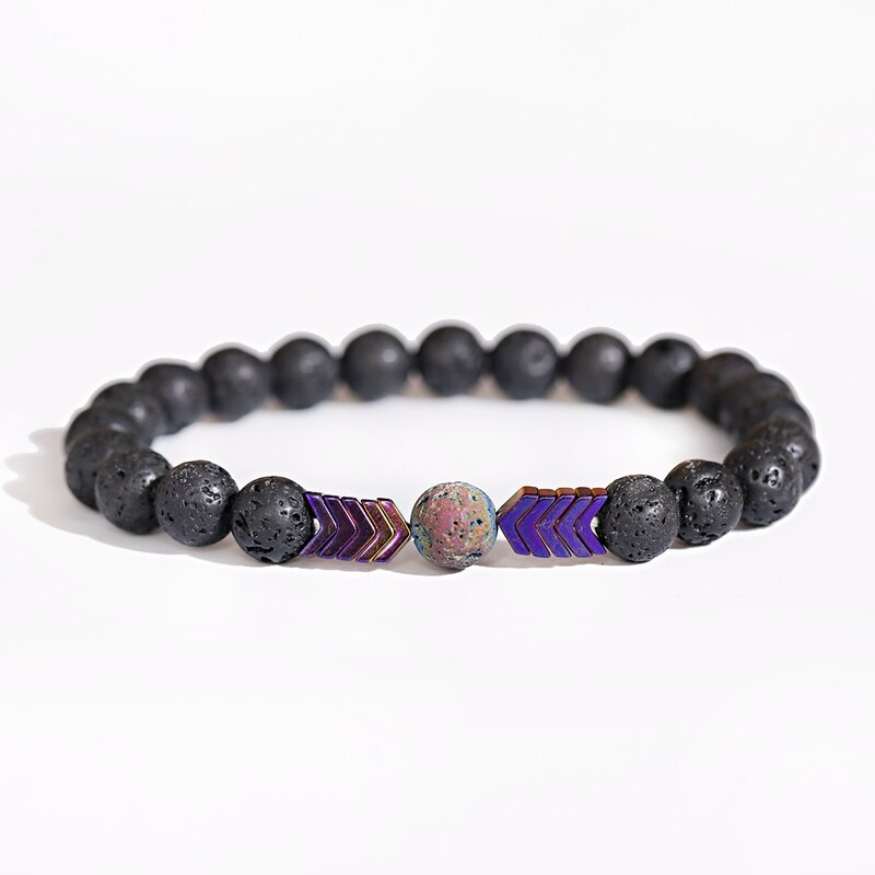Sacred Arrow Lava Stone Diffuser Bracelet