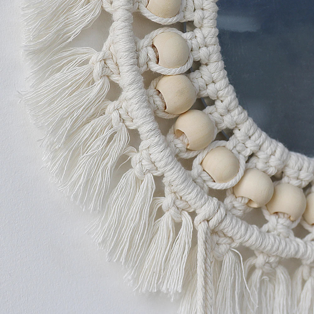 Macrame Wall Mirrors