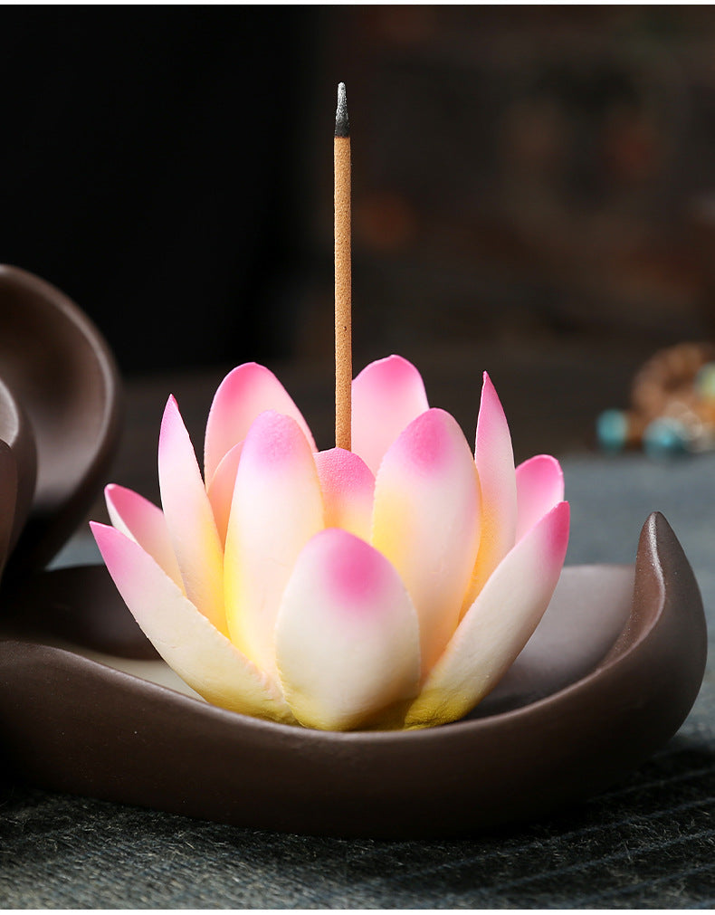 Lotus Waterfall Backflow Incense Burner