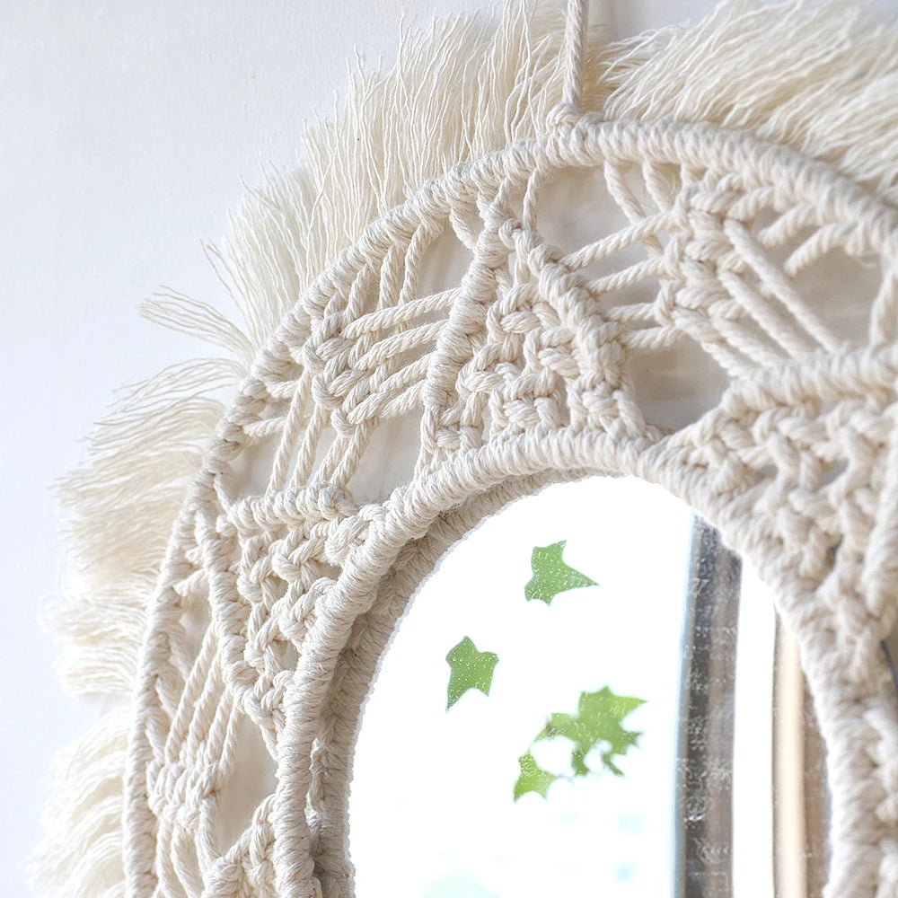 Macrame Wall Mirrors