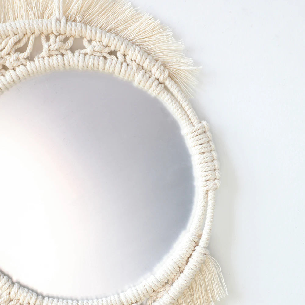 Macrame Wall Mirrors