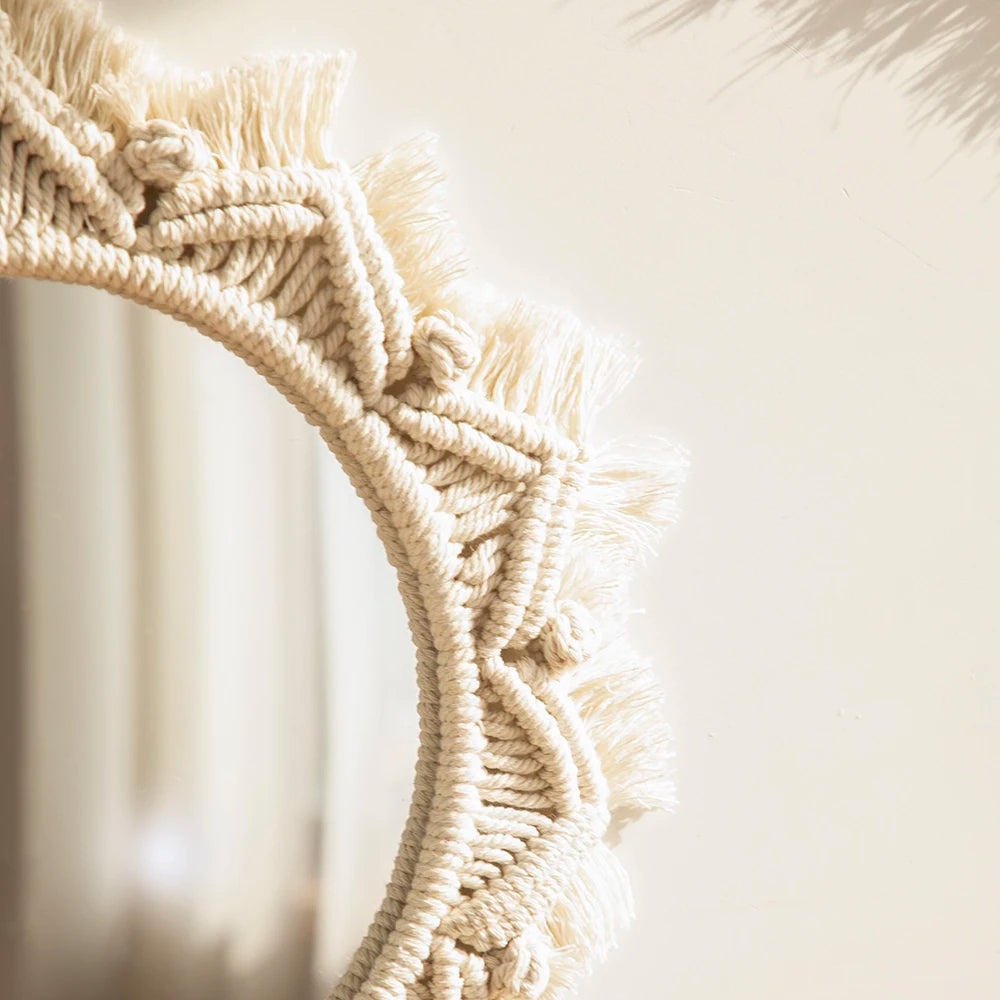 Macrame Wall Mirrors