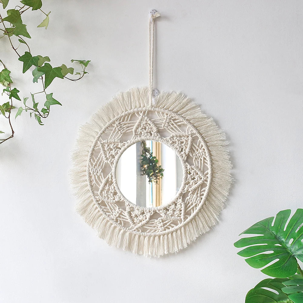 Macrame Wall Mirrors