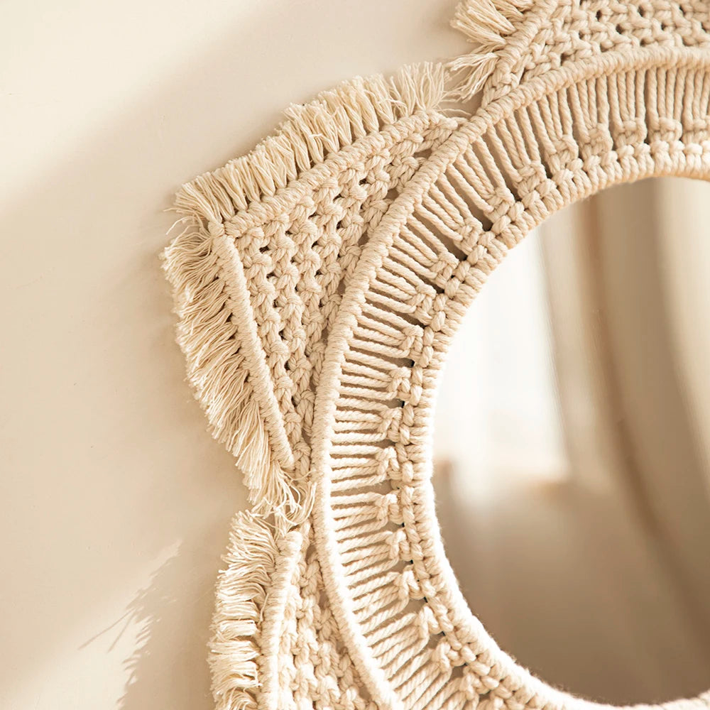 Macrame Wall Mirrors