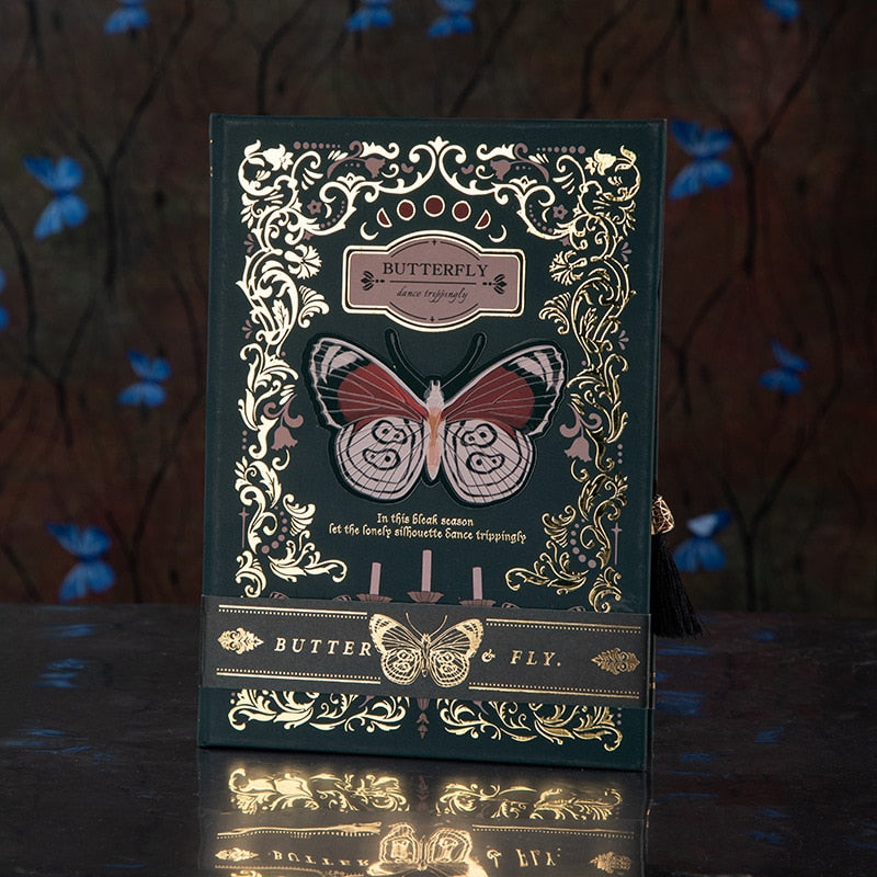 Gothic Butterfly Notebook