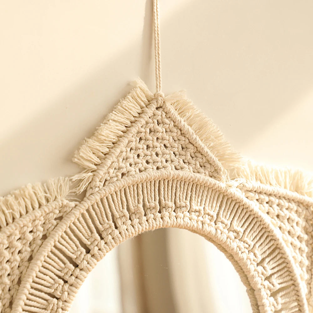 Macrame Wall Mirrors