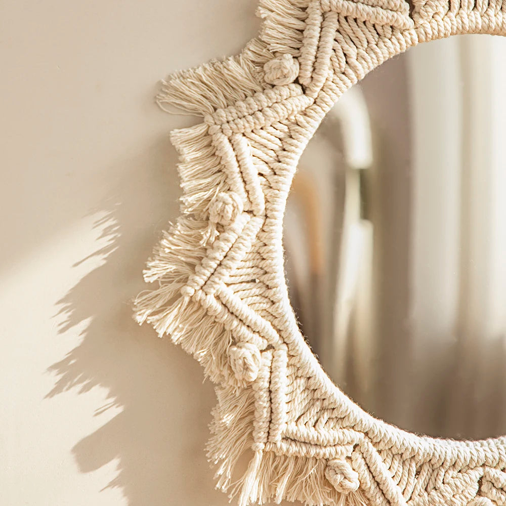 Macrame Wall Mirrors