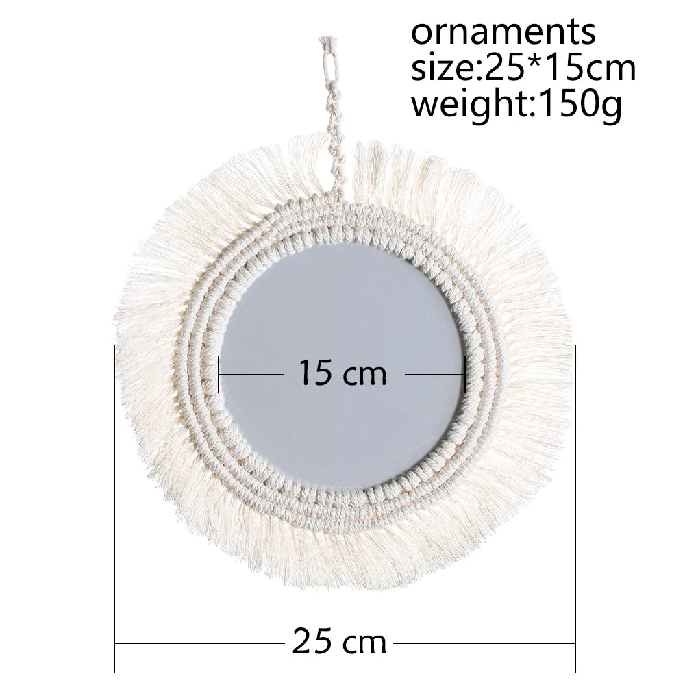 Macrame Wall Mirrors