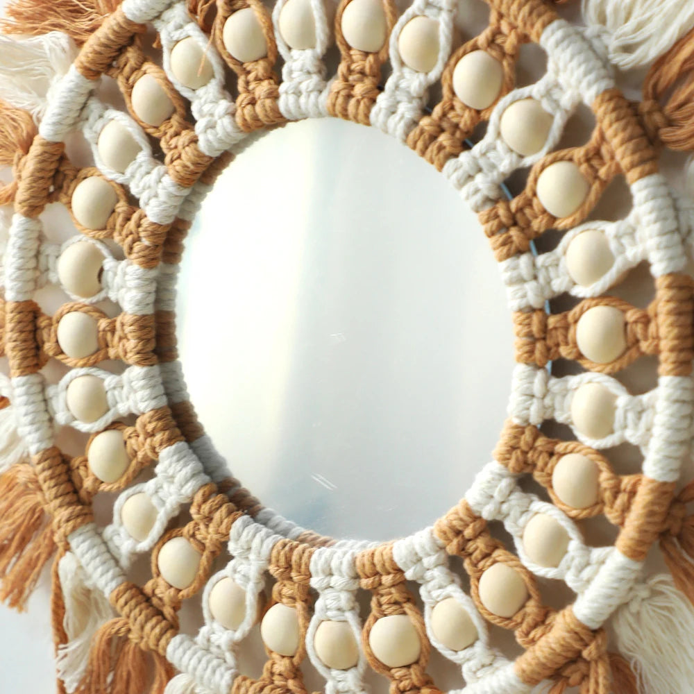 Macrame Wall Mirrors
