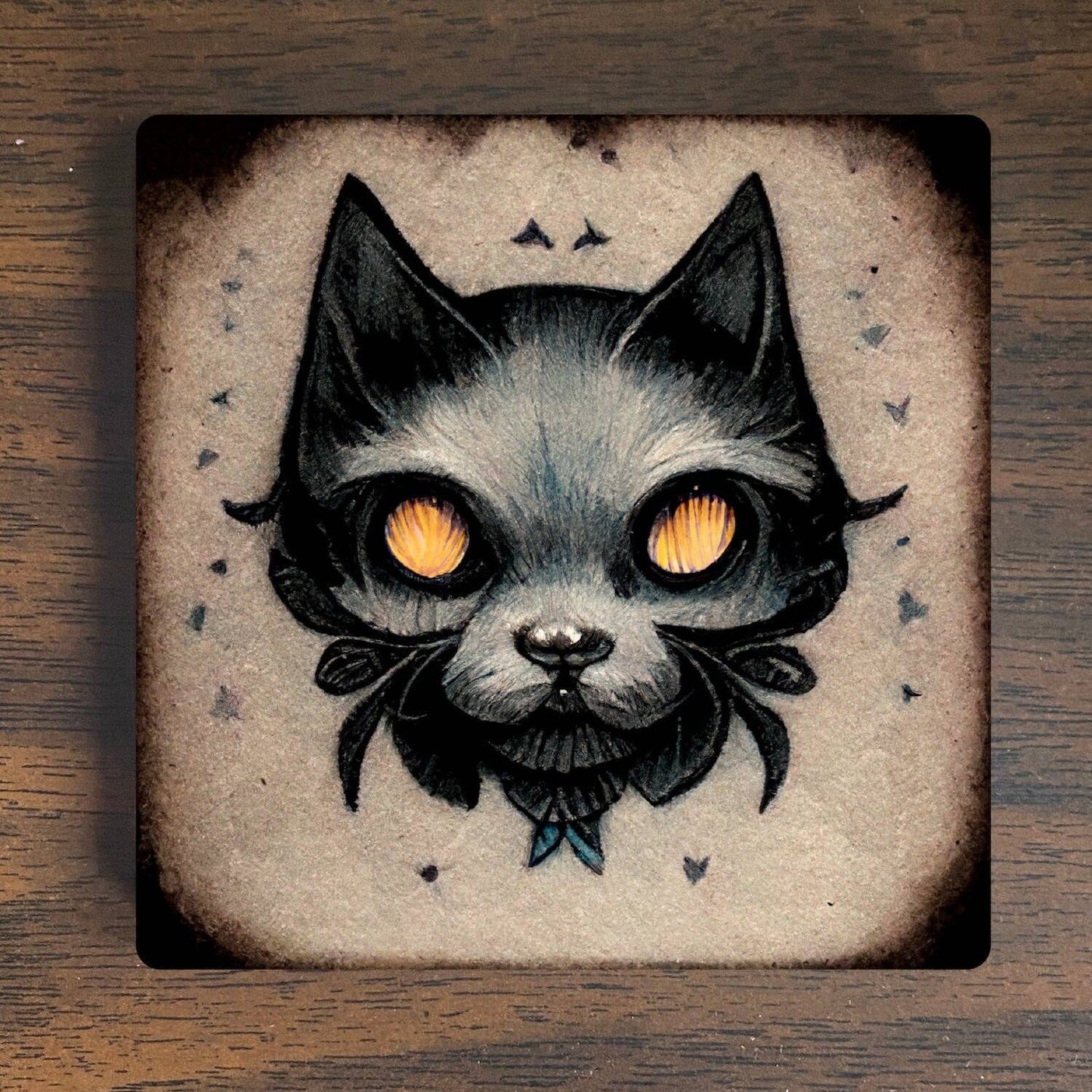 Halloween Cat Magnet