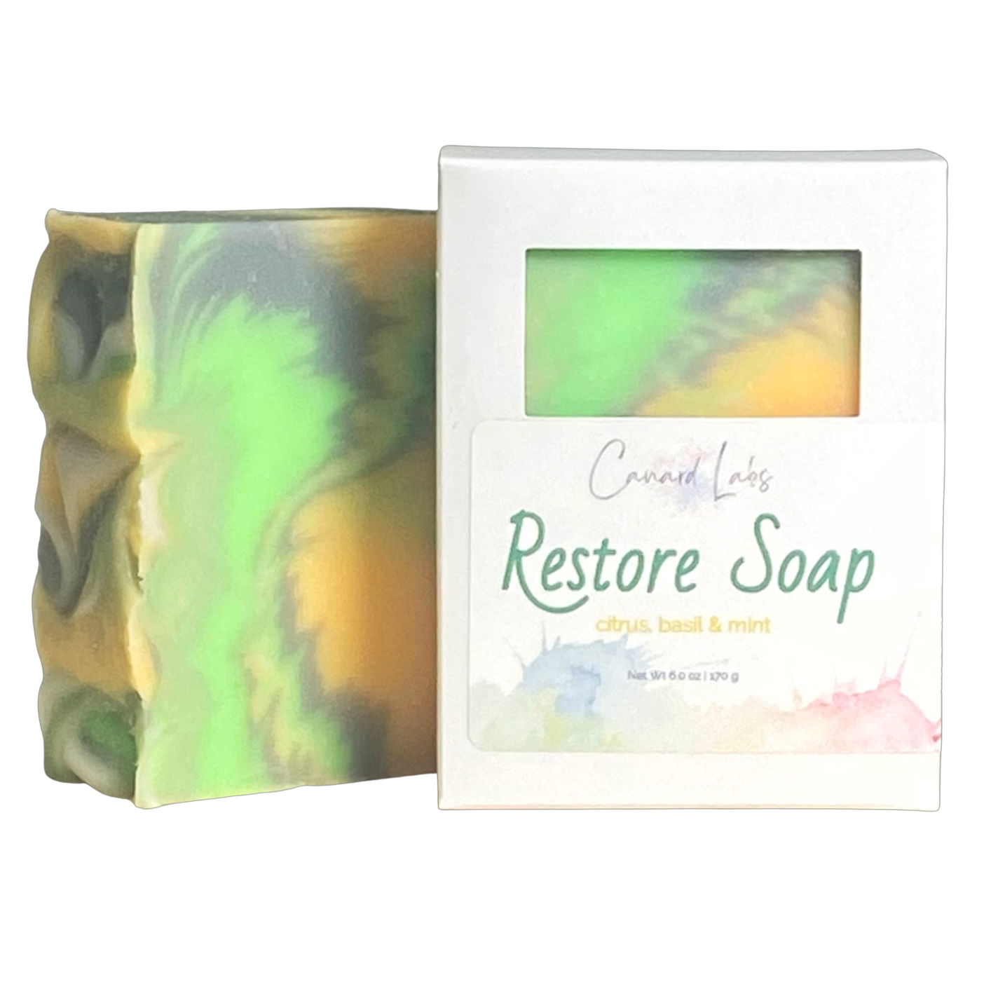 Restore Soap | Citrus, Basil + Mint