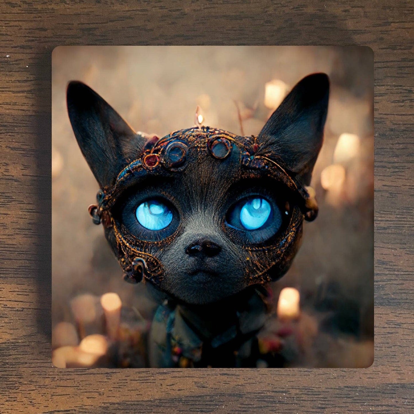 Halloween Cat Magnet