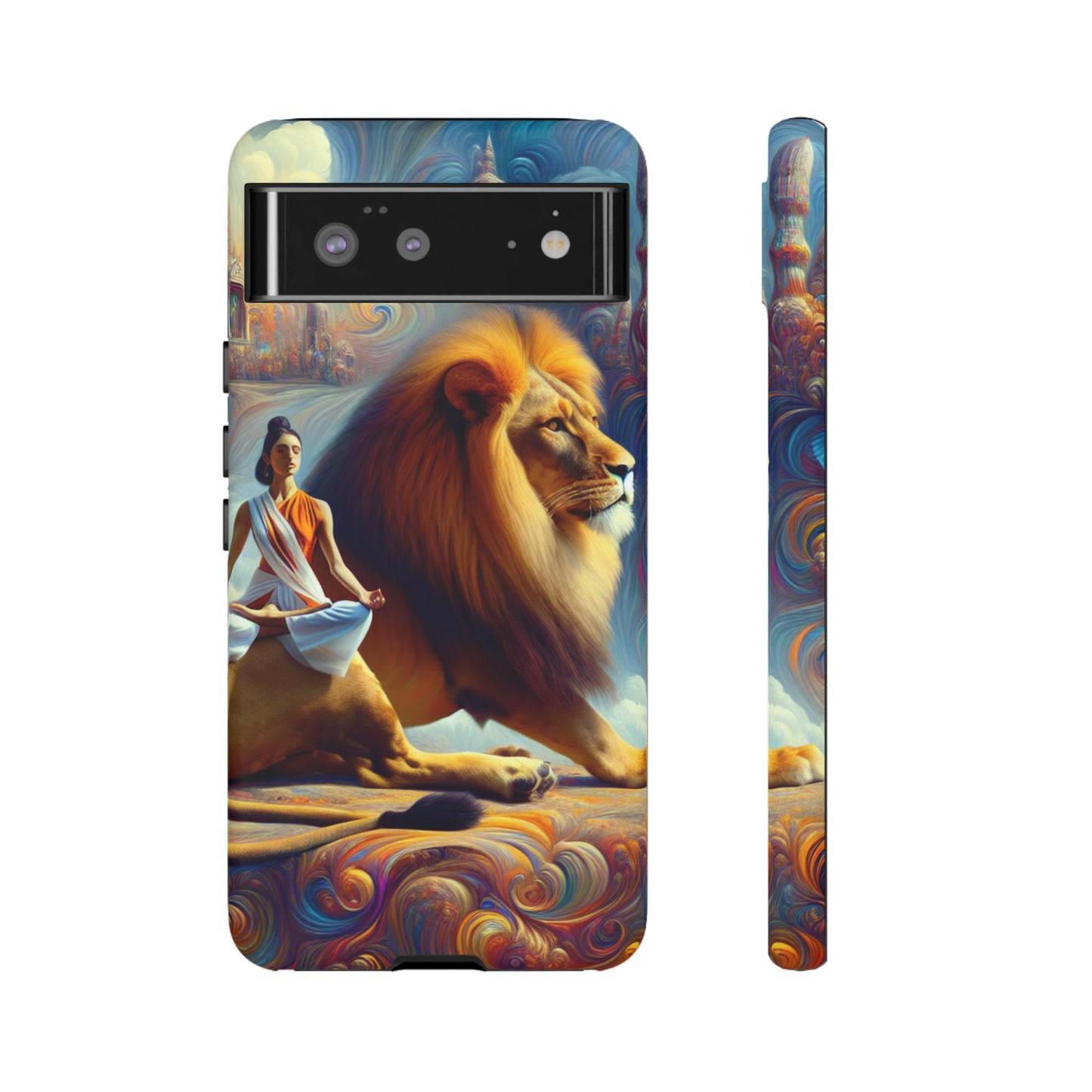 Leo Meditation Phone Case | Tough Cases