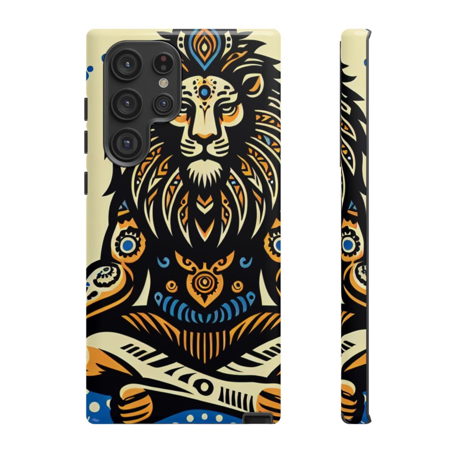 Leo Meditating Lion Phone Case | Tough Cases