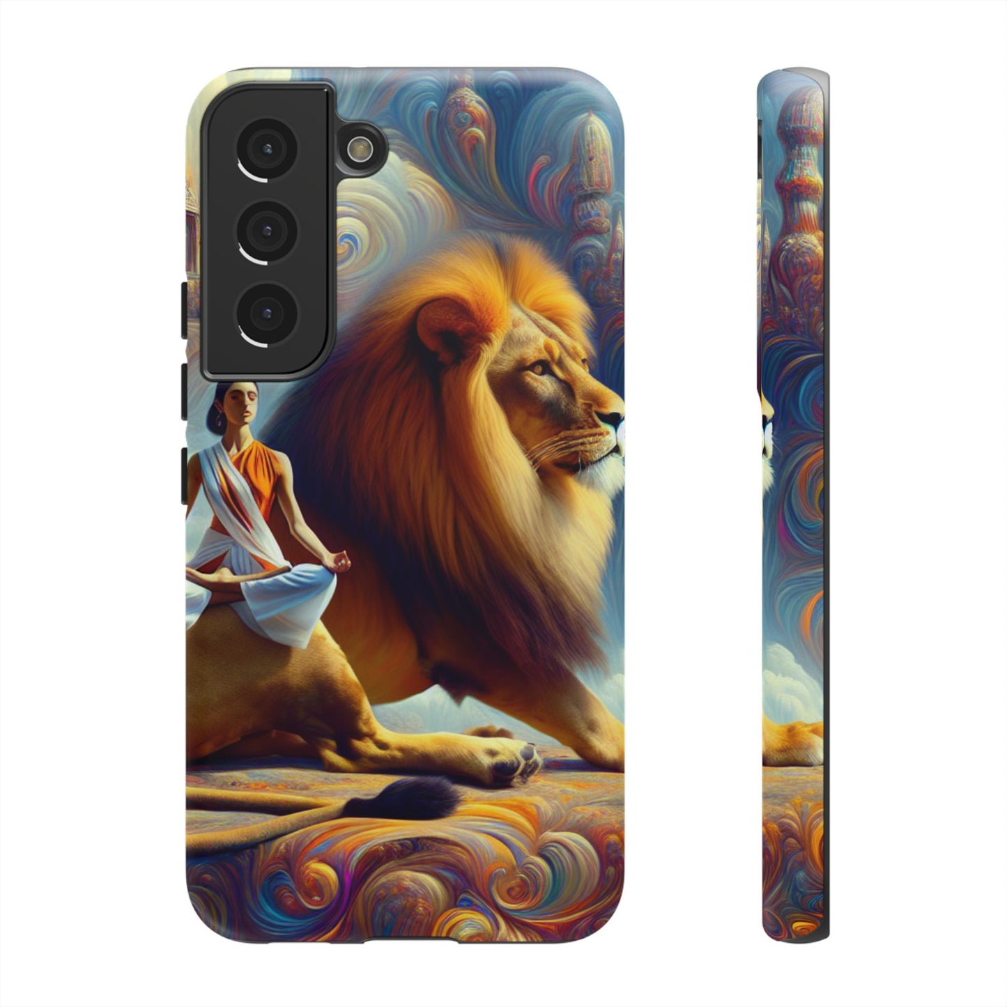 Leo Meditation Phone Case | Tough Cases