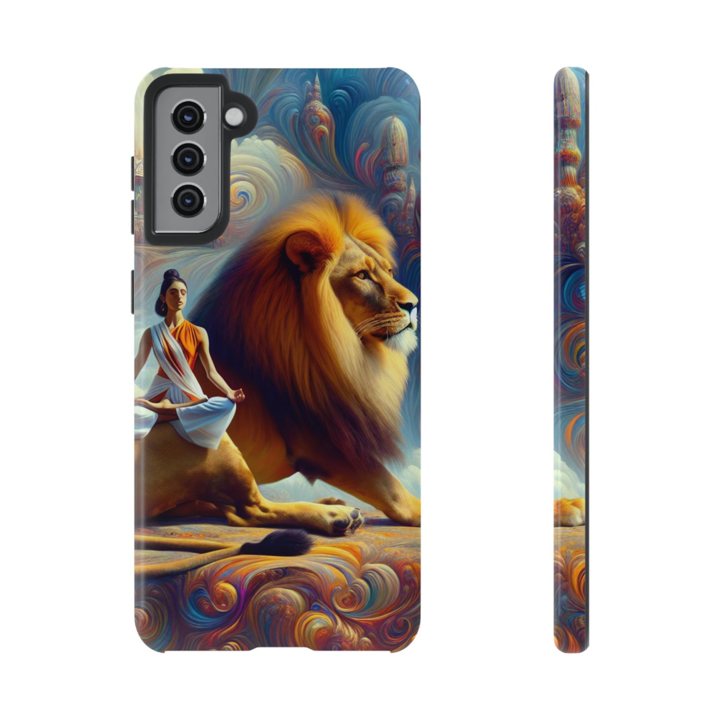 Leo Meditation Phone Case | Tough Cases