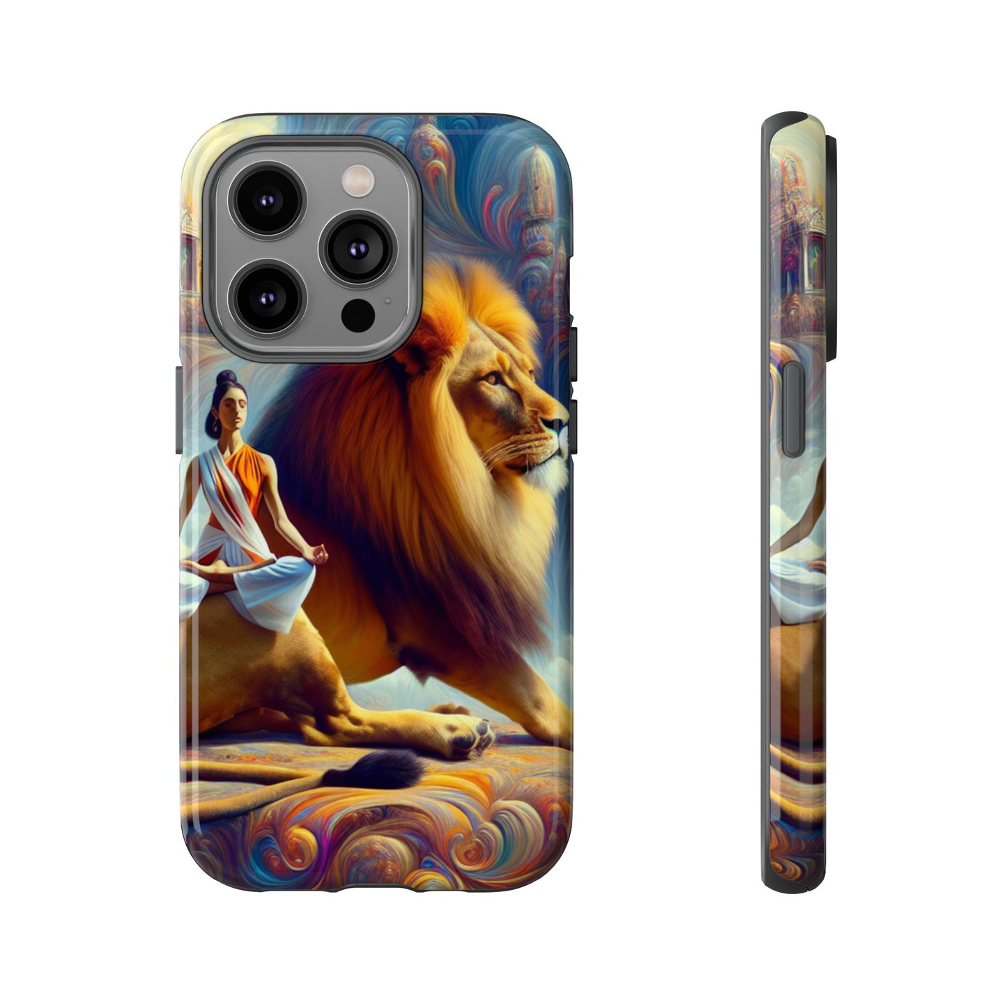 Leo Meditation Phone Case | Tough Cases