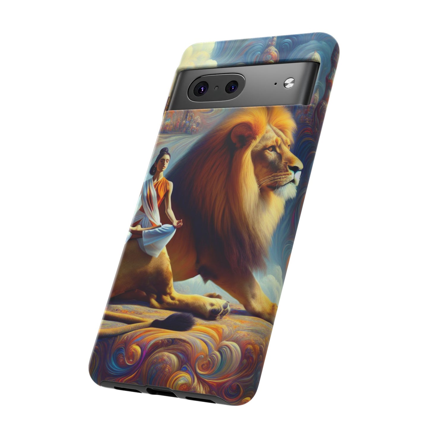 Leo Meditation Phone Case | Tough Cases