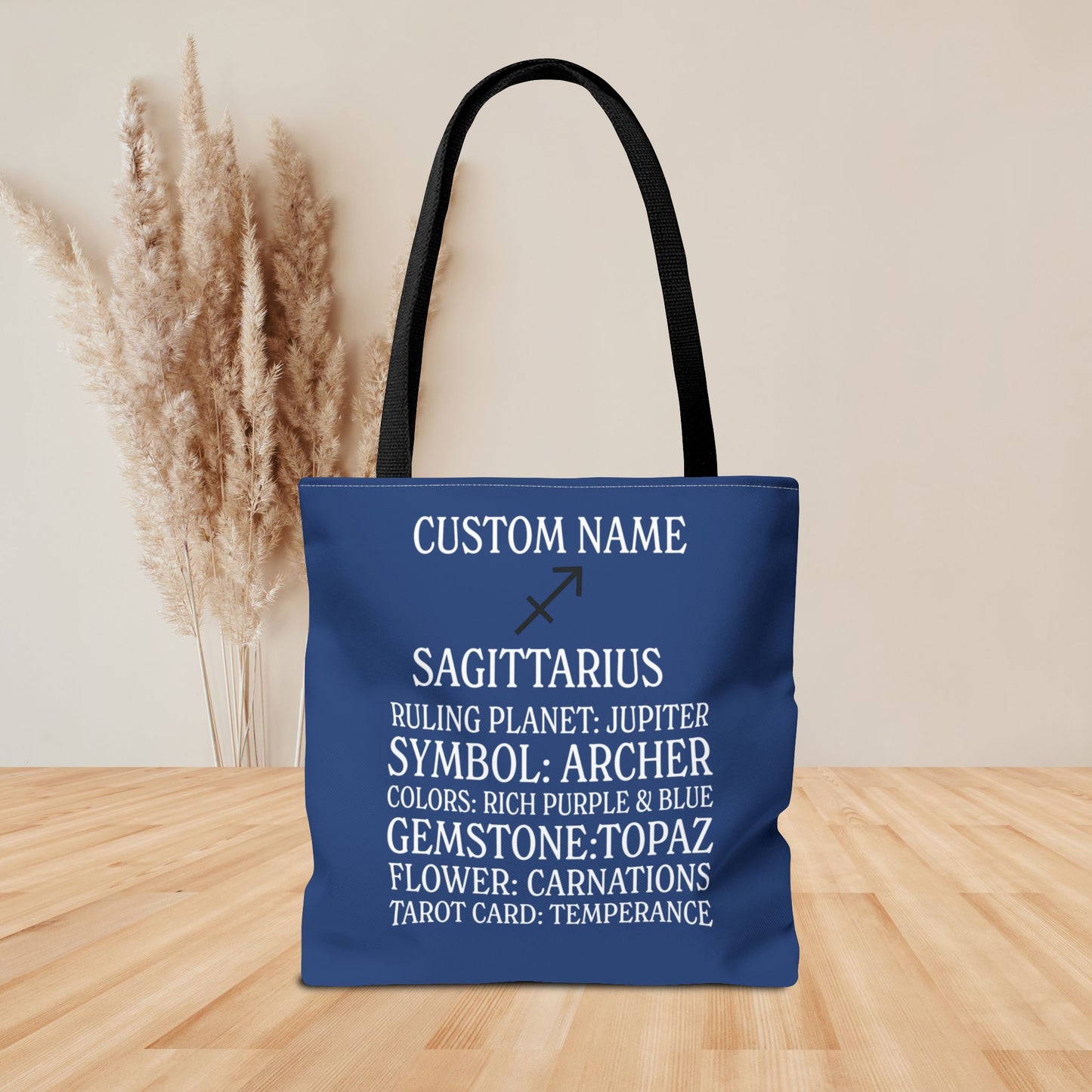 SAGITTARIUS Weekender Bag with Custom Name