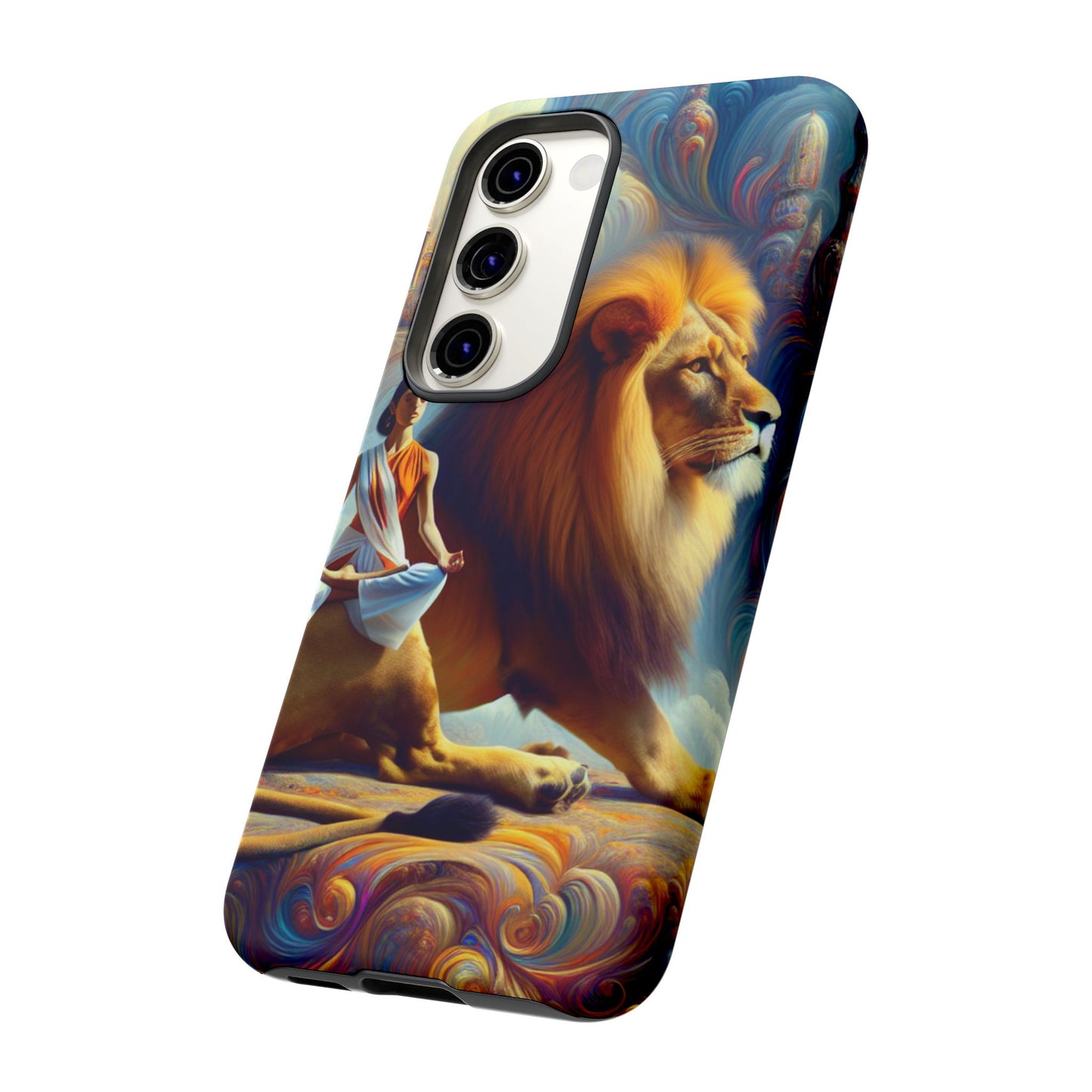 Leo Meditation Phone Case | Tough Cases