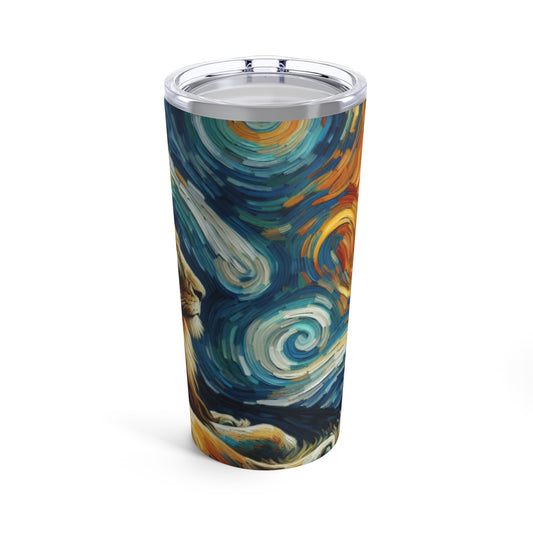 LEO Expressionism Yoga Tumbler 20oz