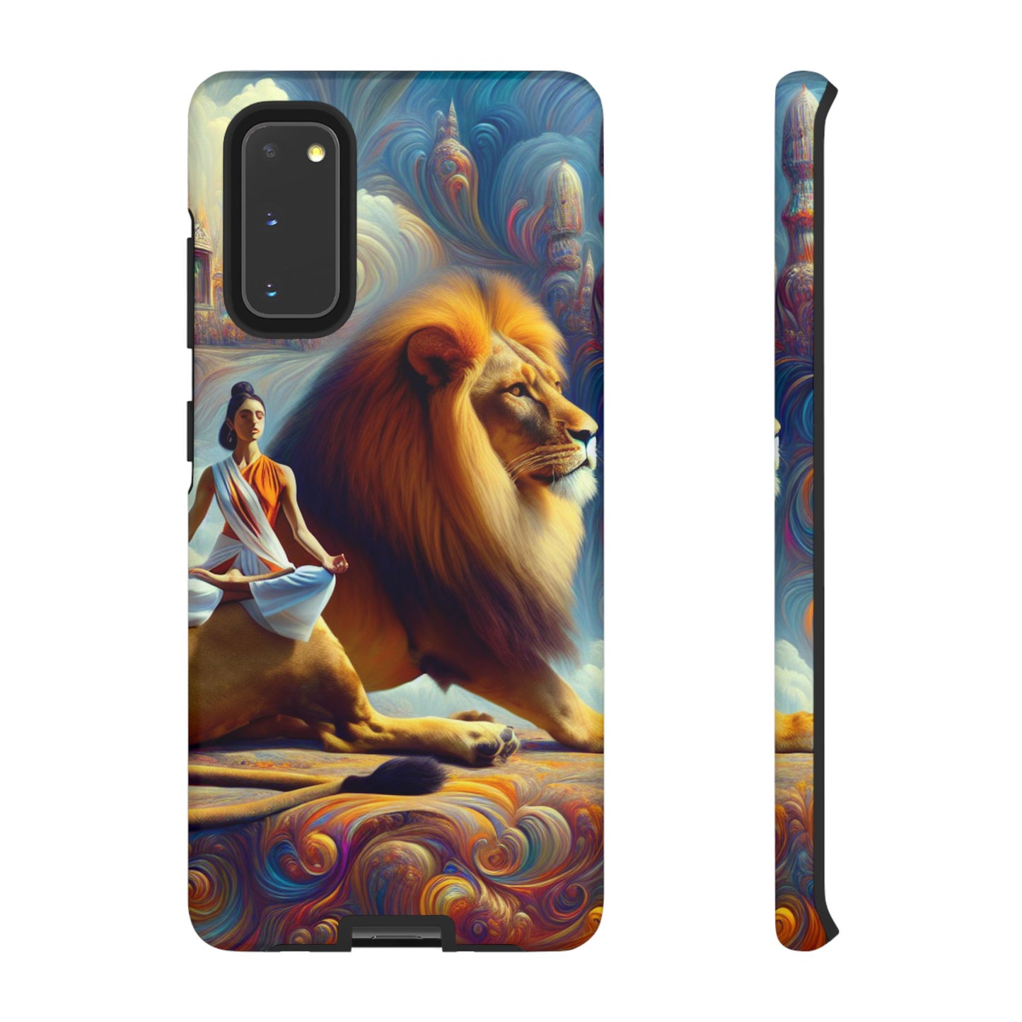 Leo Meditation Phone Case | Tough Cases