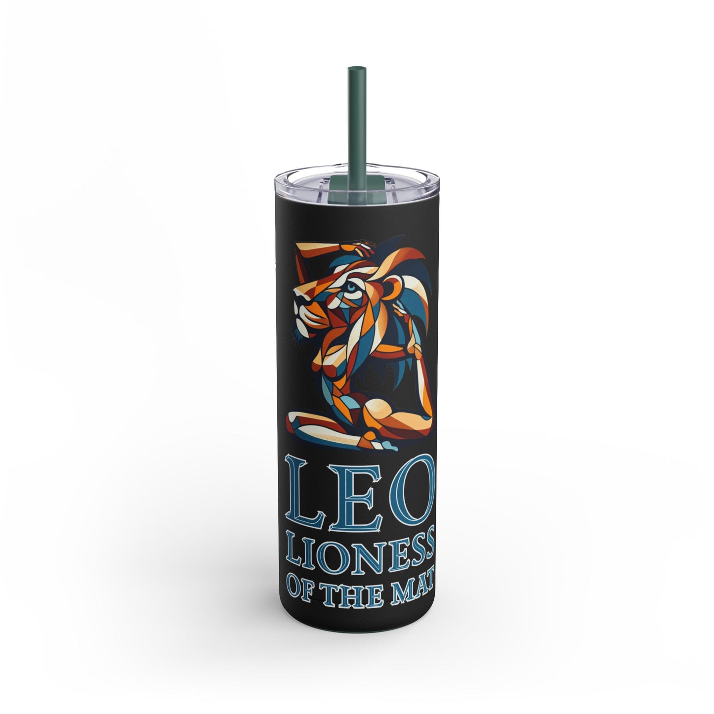 LEO Lioness of the Mat - Maars Maker Skinny Matte Tumbler, 20oz