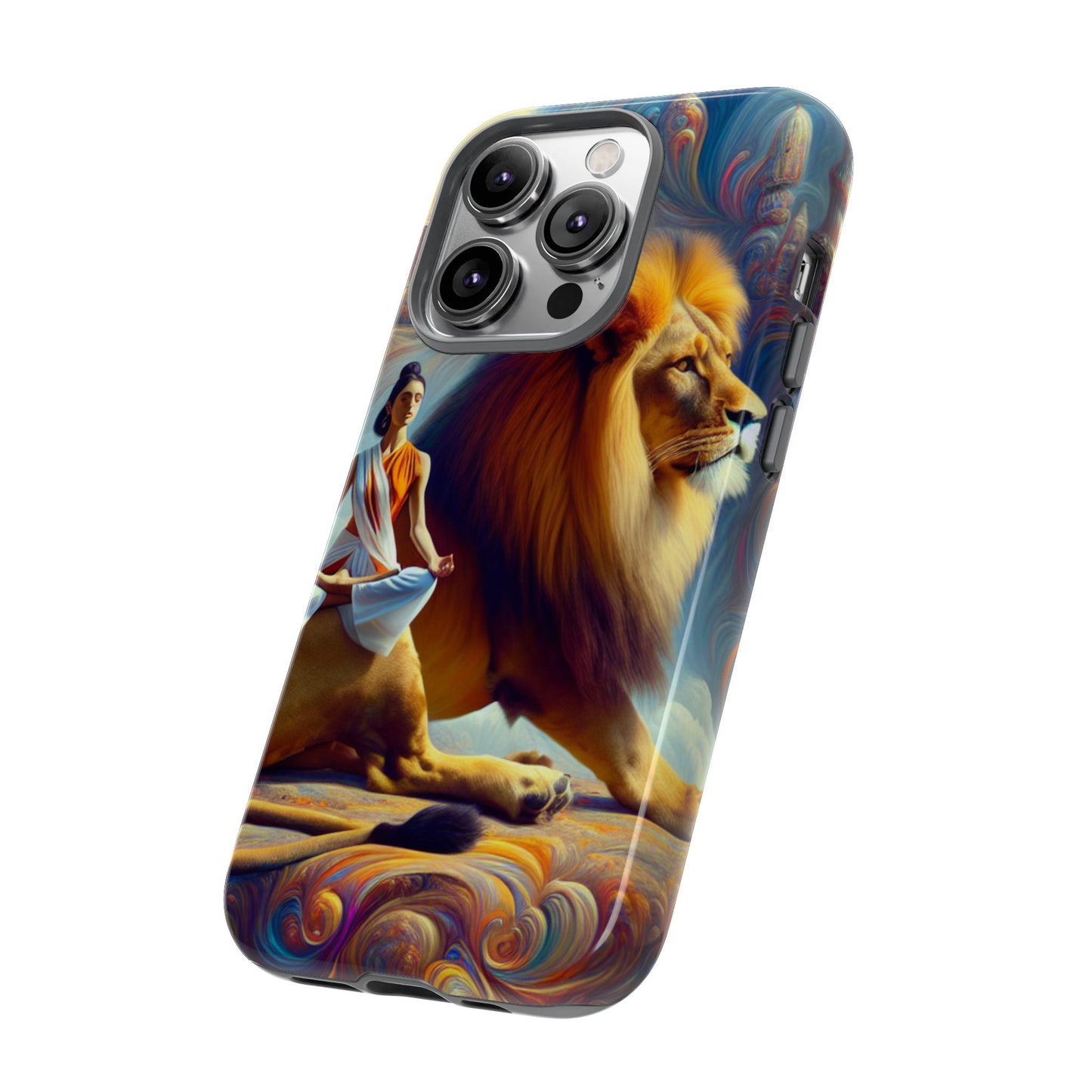 Leo Meditation Phone Case | Tough Cases