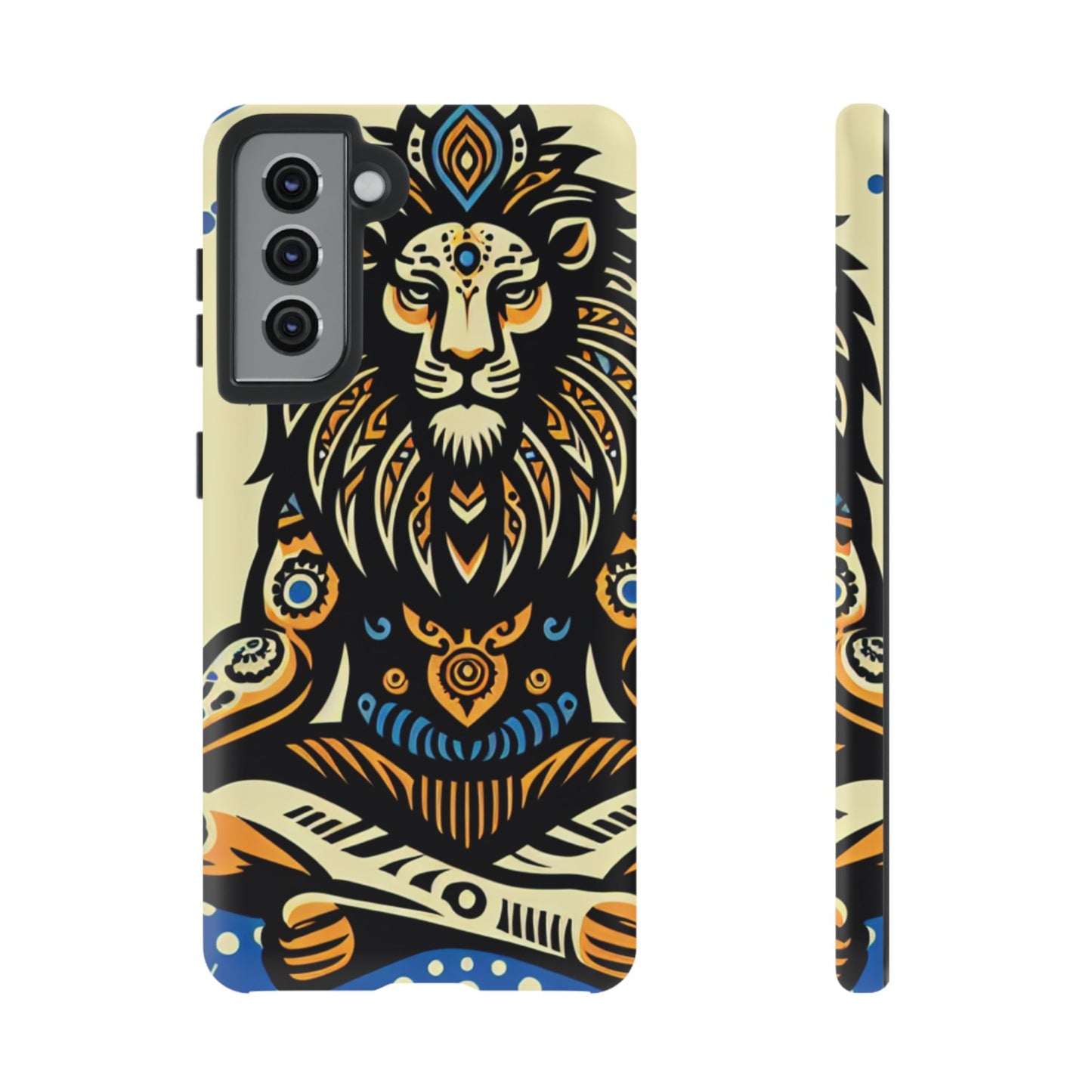 Leo Meditating Lion Phone Case | Tough Cases