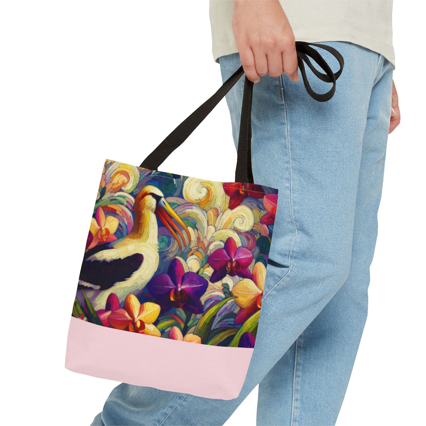 AQUARIUS Artful Art Gifted Yoga Weekender Bag Aquarius Personal Tote Bag Personal-Tote-Gift Astrology Gifte d for Aquarius Birthday Tote Bag