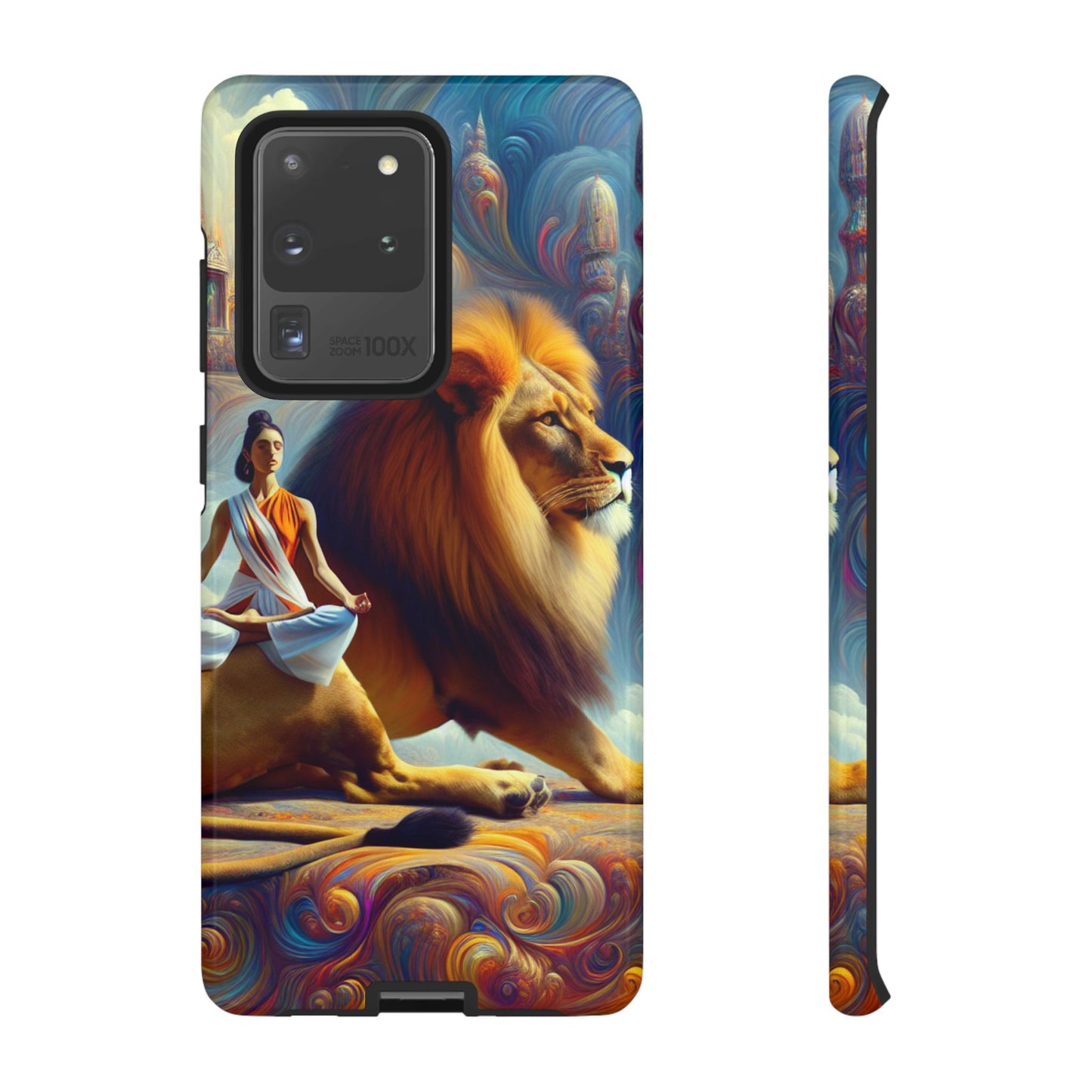 Leo Meditation Phone Case | Tough Cases