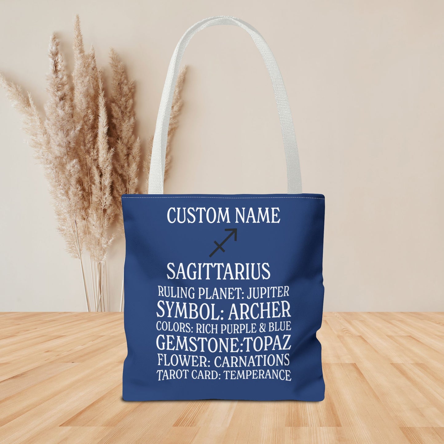 SAGITTARIUS Weekender Bag with Custom Name