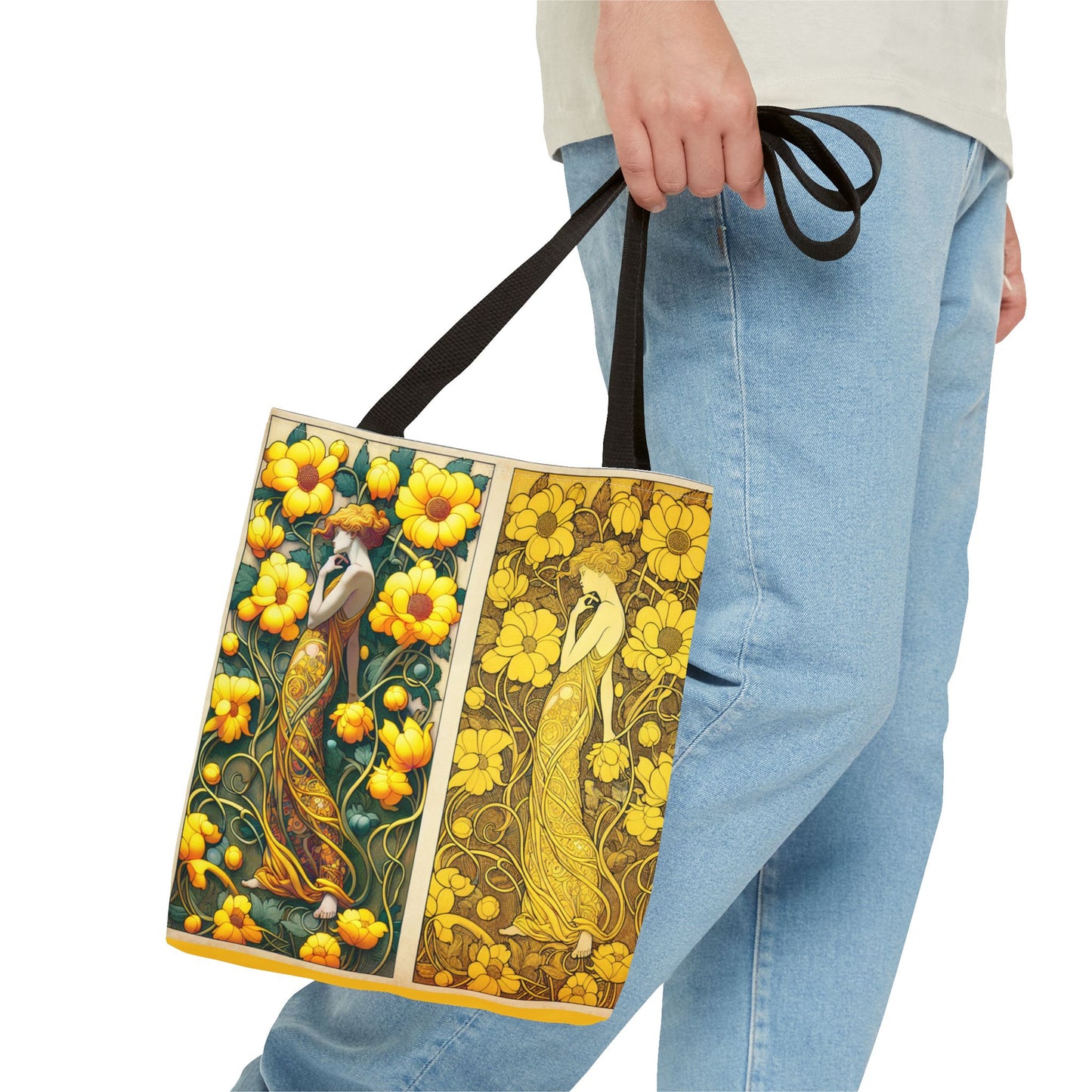 Buttercups Artful Art Gifted Yoga  Bag Personal Weekender Tote Bag Personal-Tote-Gift Astrology Gifte d for Birthday