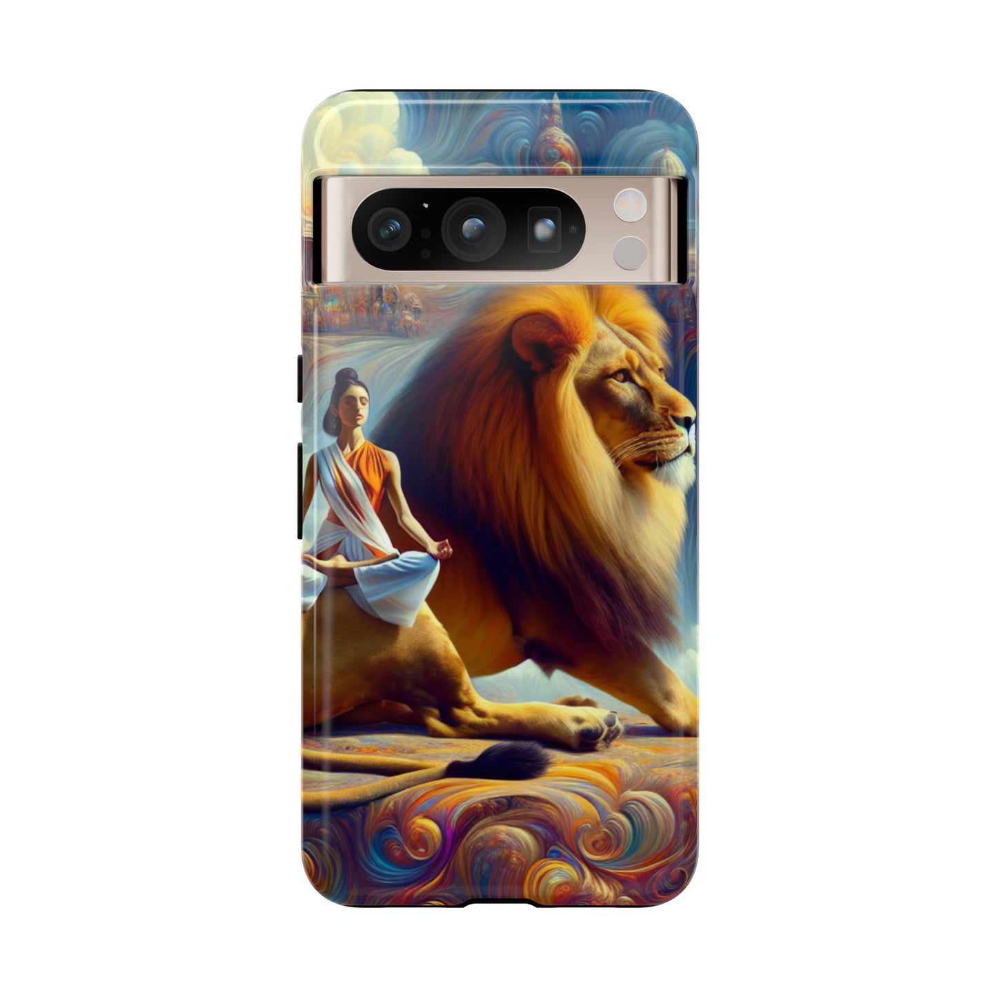 Leo Meditation Phone Case | Tough Cases