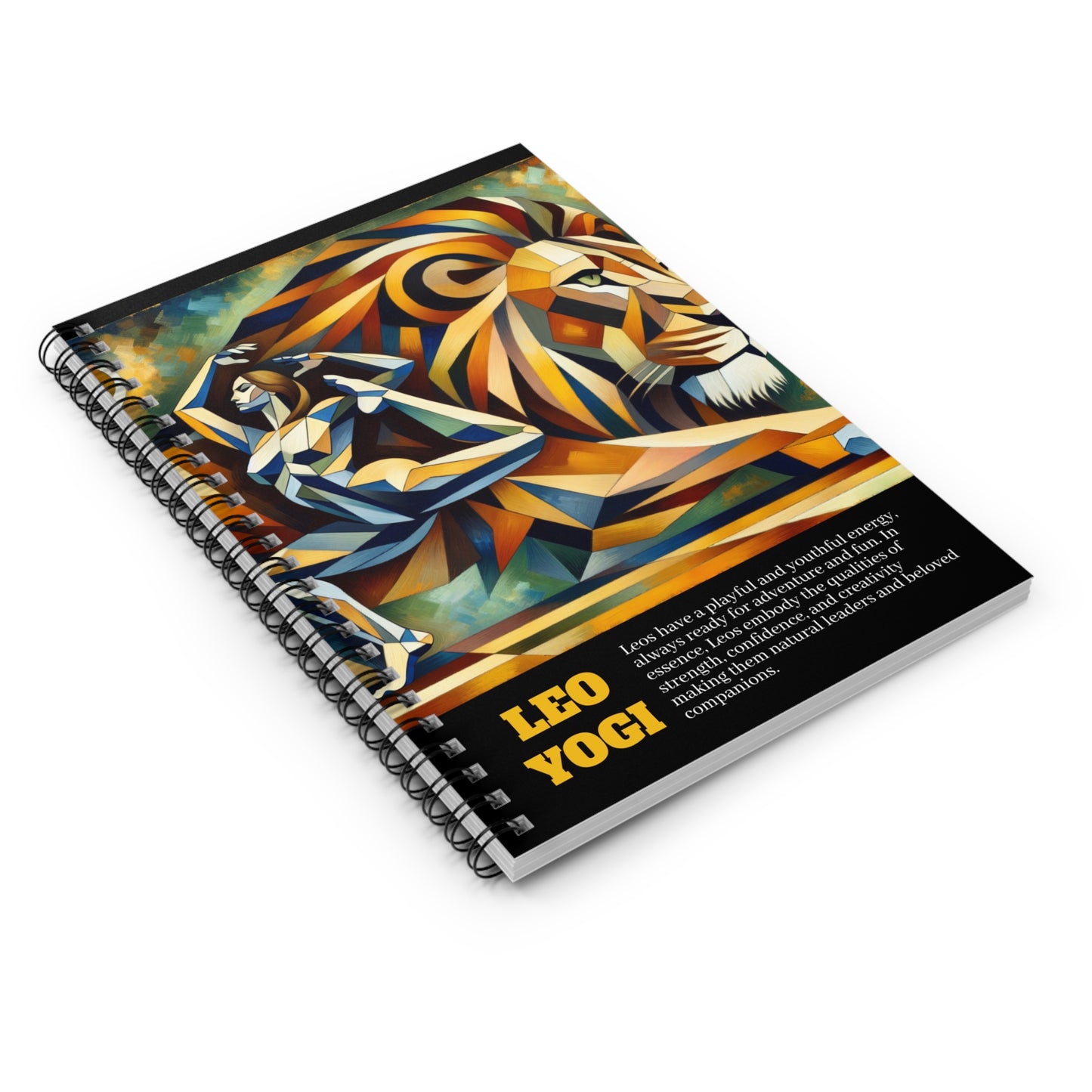 Leo Yogi Spiral Notebook - Ruled Line