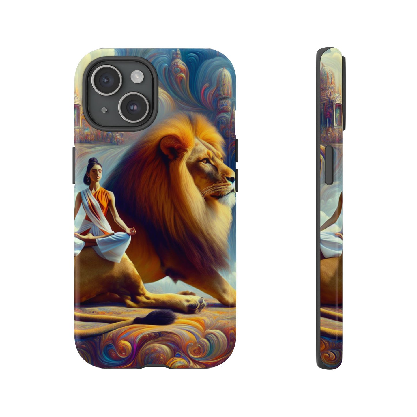 Leo Meditation Phone Case | Tough Cases