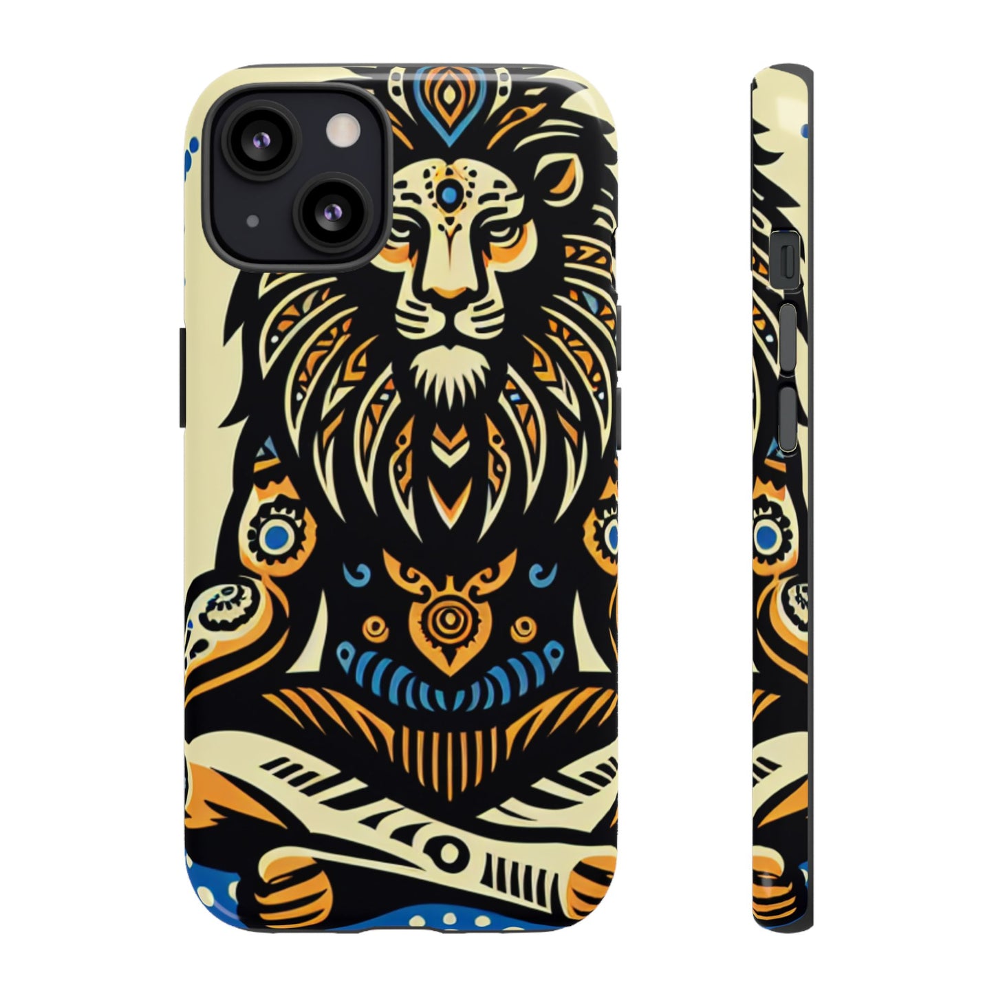 Leo Meditating Lion Phone Case | Tough Cases