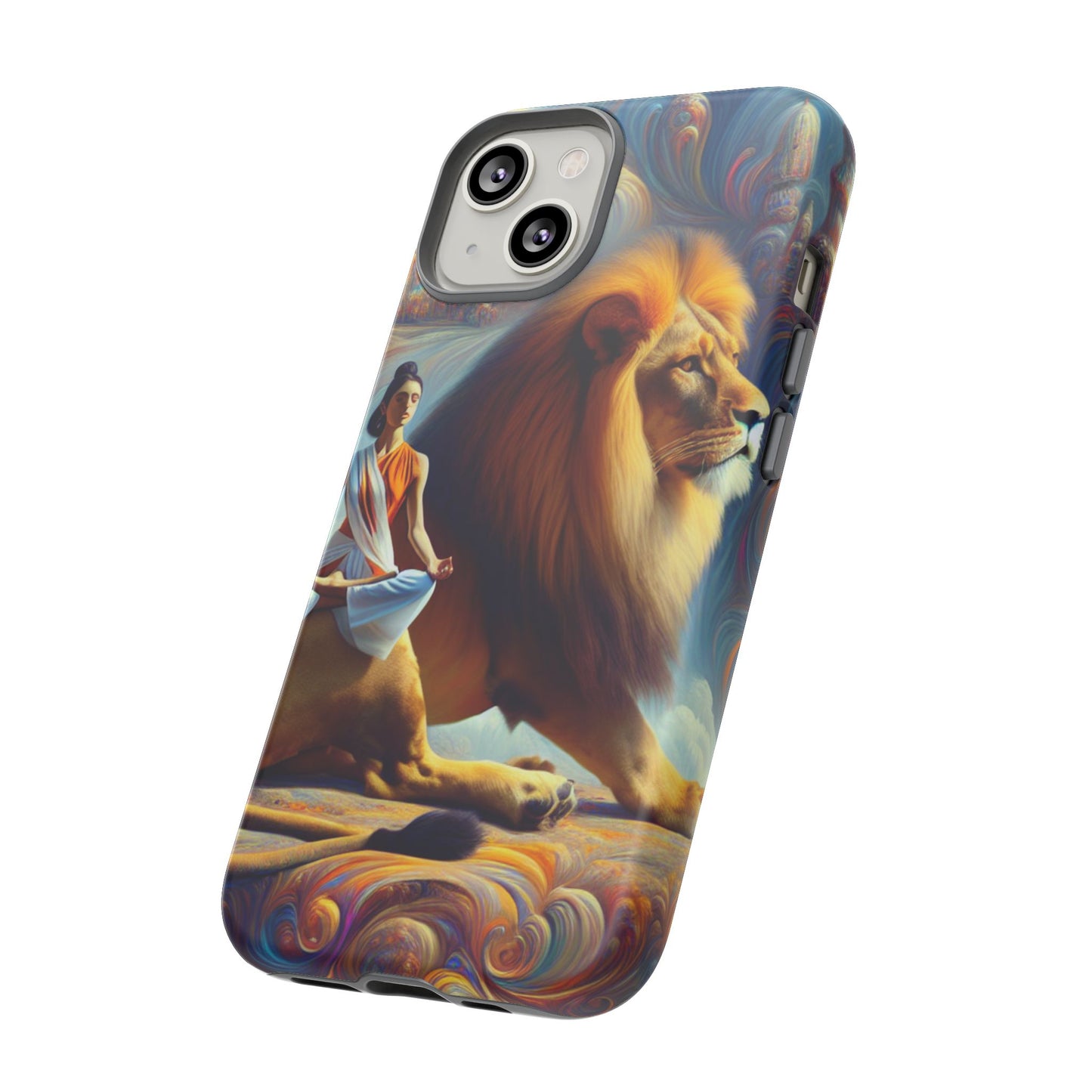 Leo Meditation Phone Case | Tough Cases